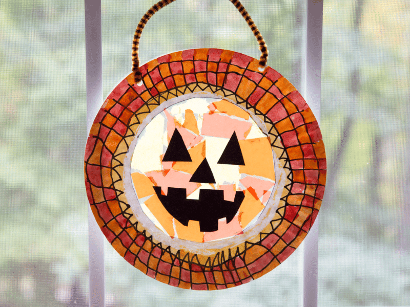 halloween suncatcher