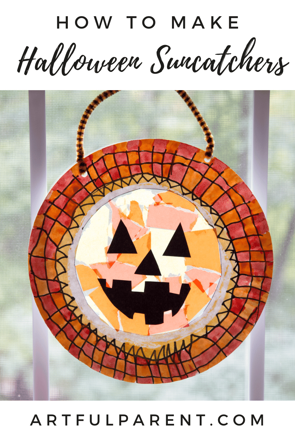 halloween suncatchers pinterest