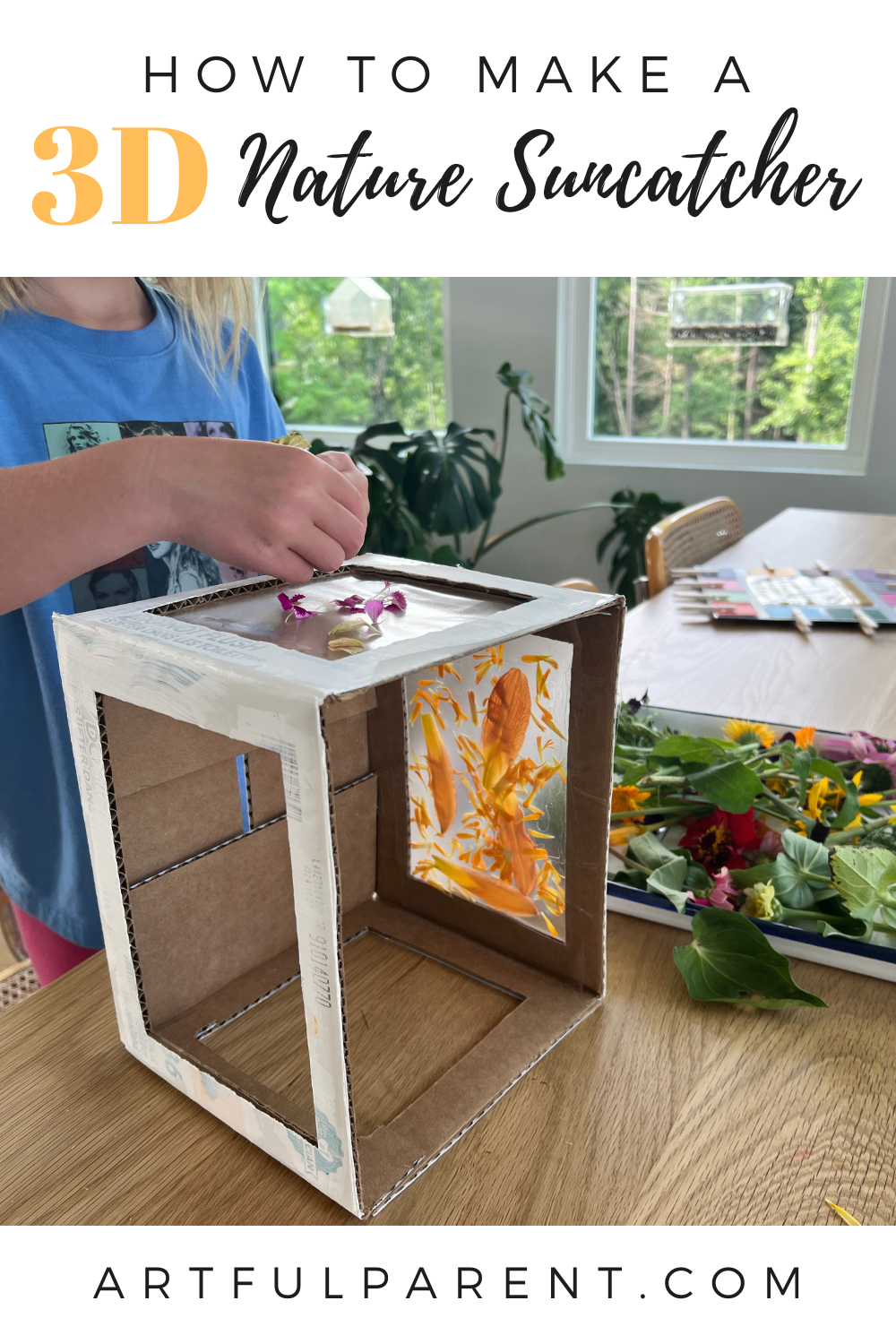 3D nature suncatcher pinterest