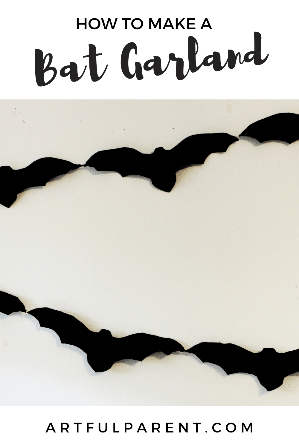 How to Make a Bat Garland