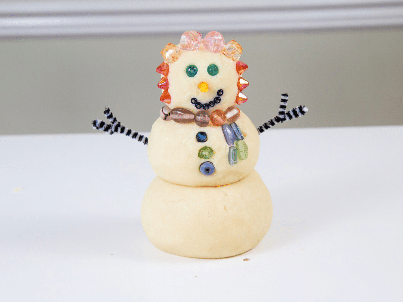 playdough snowmen featured image