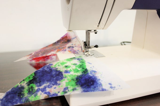 stained glass bunting