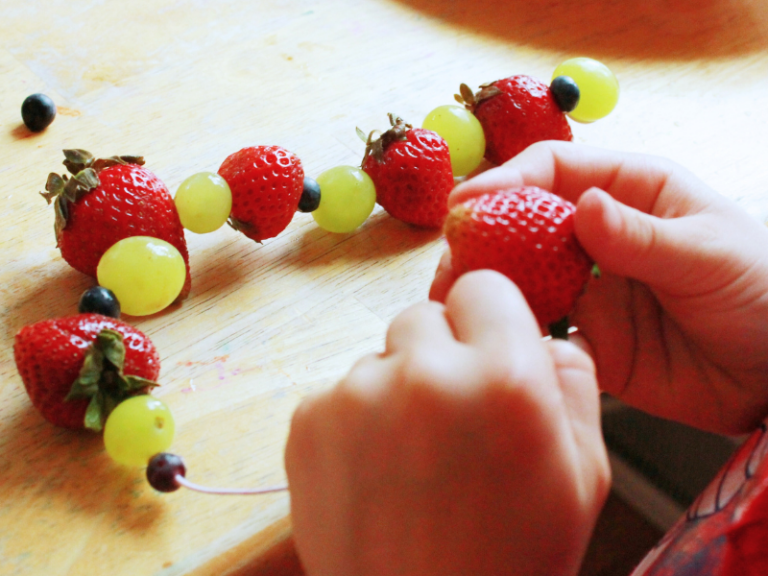 fruit necklace