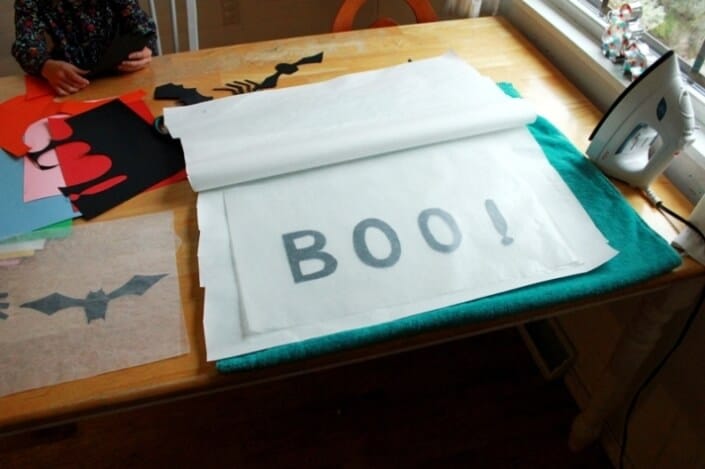 How to Make a Halloween Bunting