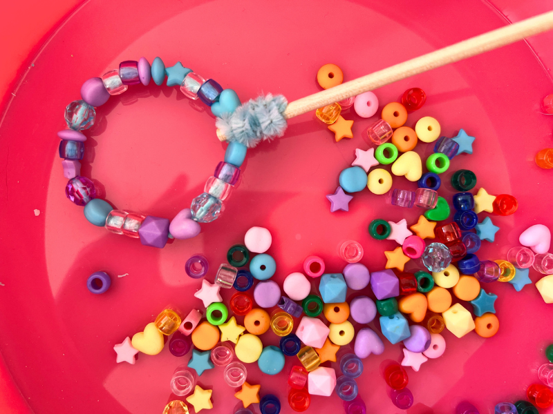 homemade bubble wand