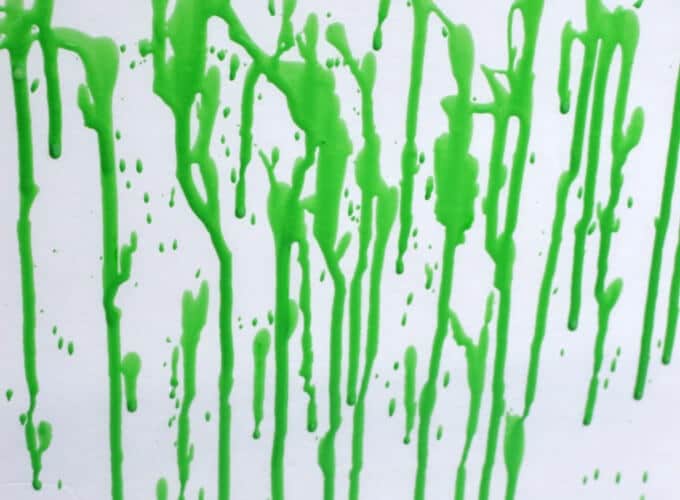 Gravity Painting Activity for Kids