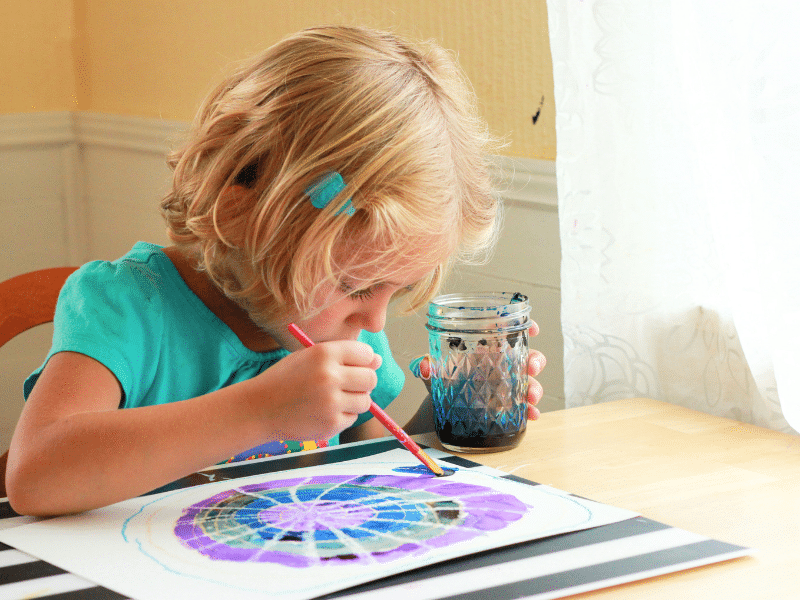 watercolor resist techniques