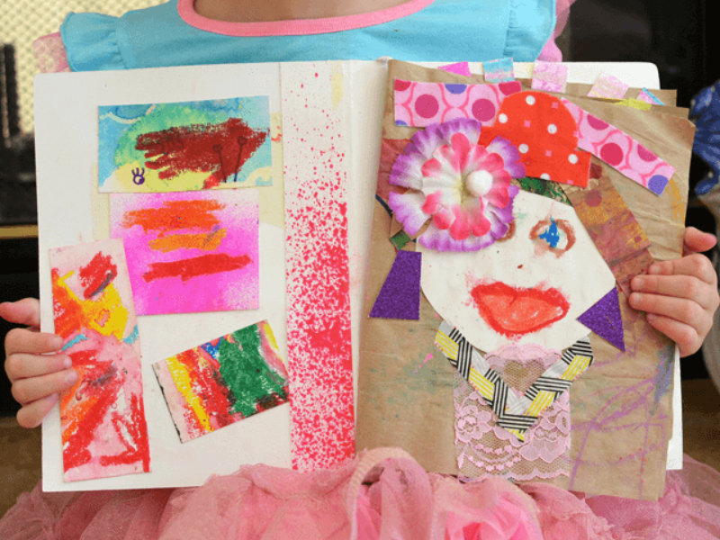 DIY art book