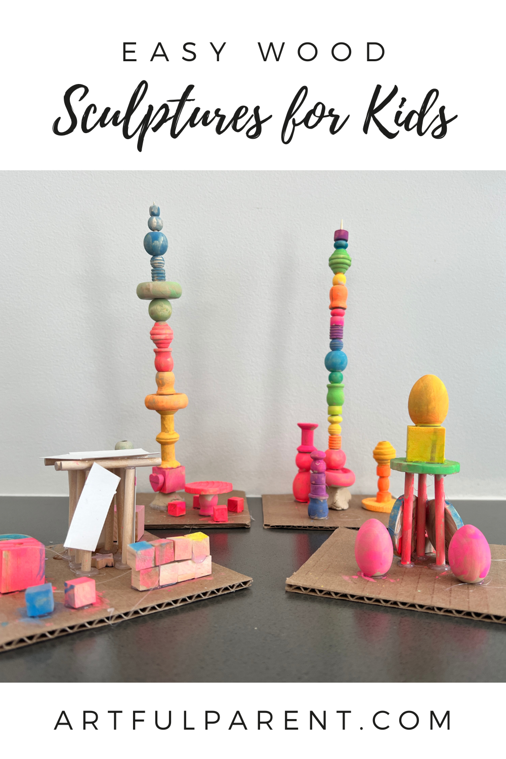 wood sculptures for kids
