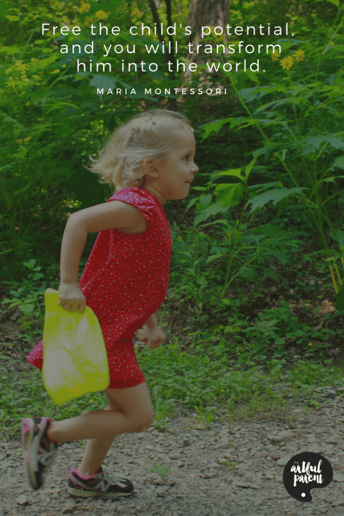Childs Potential Quote by Maria Montessori