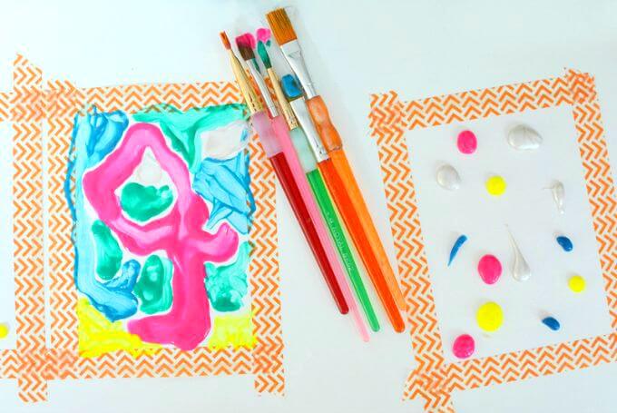 Dot to Dot Challenge Art Activity for Kids