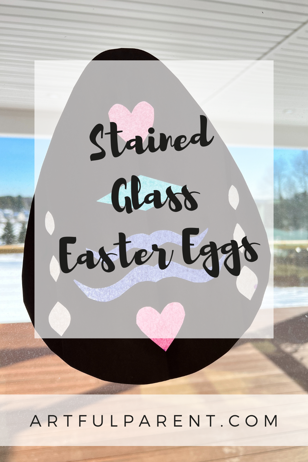 How to Make Stained Glass Easter Eggs