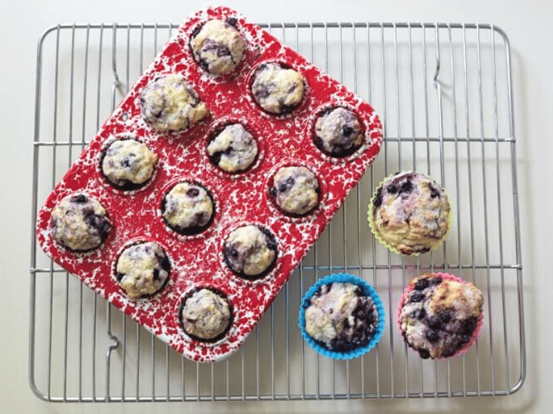 blueberry muffin featured image