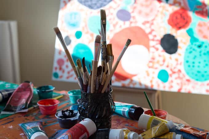 Canvas Art with Kids - Tips and Tricks