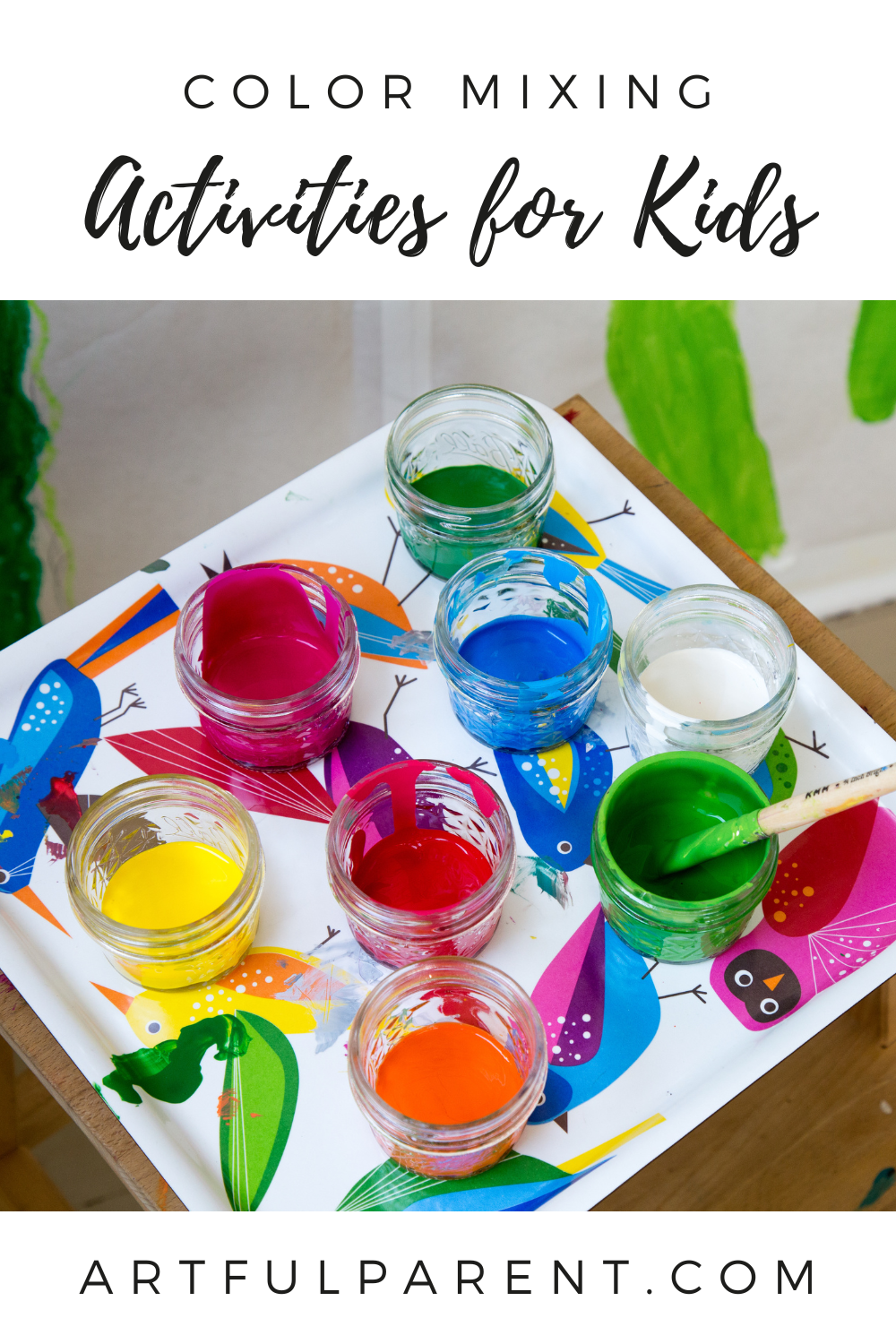color mixing pinterest