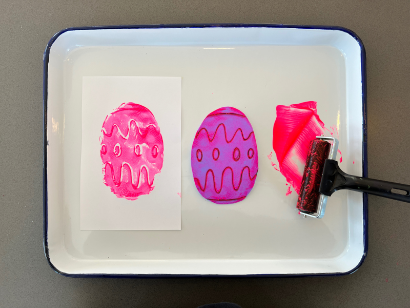 Easter Printmaking