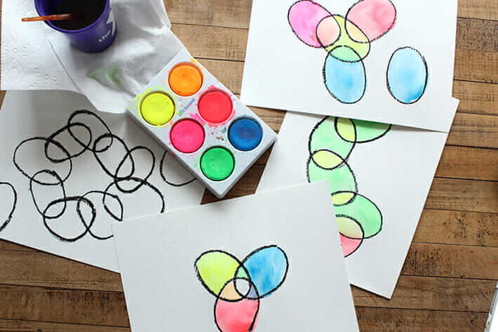 Stone Tracing Art for Kids