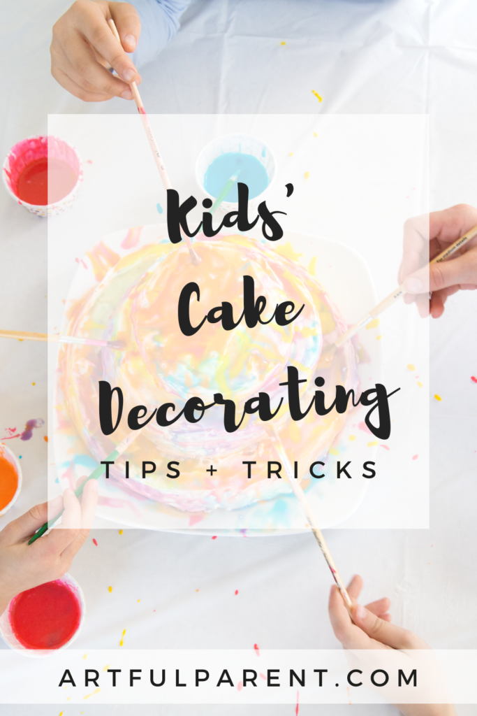 kids cake decorating