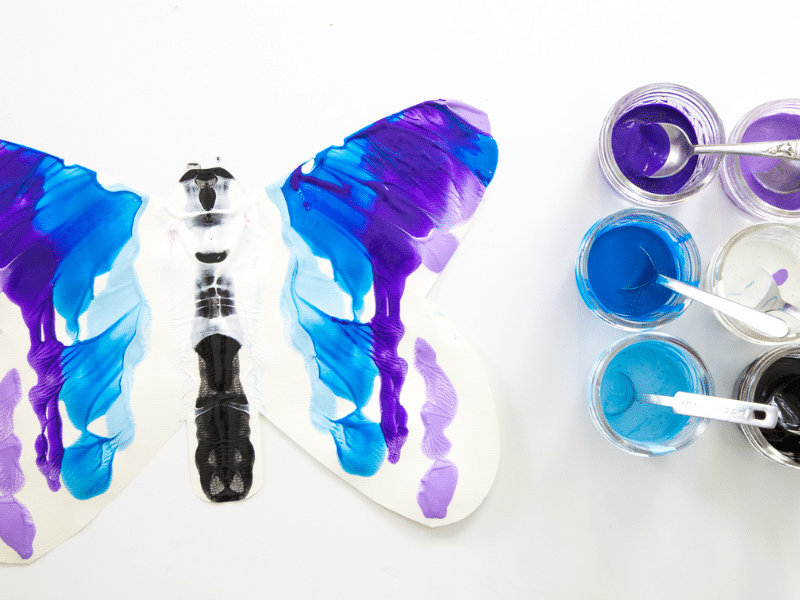 painting butterflies featured image