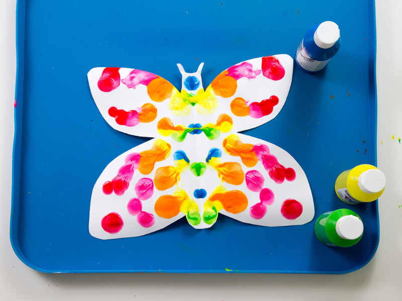 symmetrical butterfly