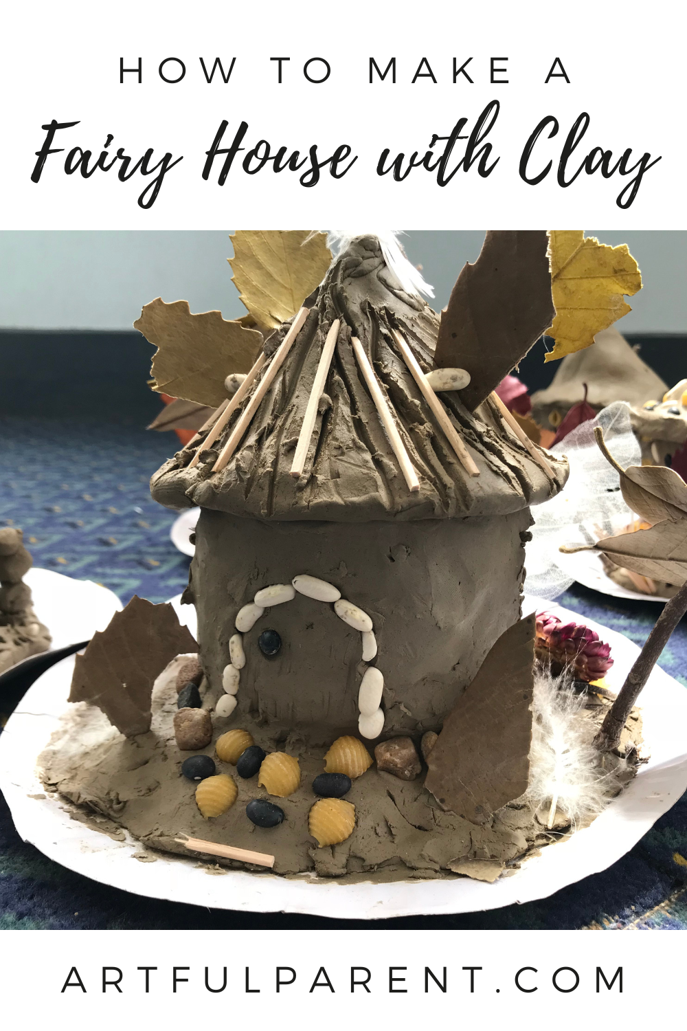 How to Make A Fairy House with Clay