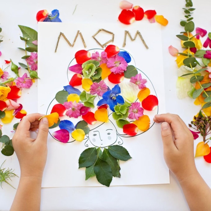 floral portrait of mom_hello, wonderful co