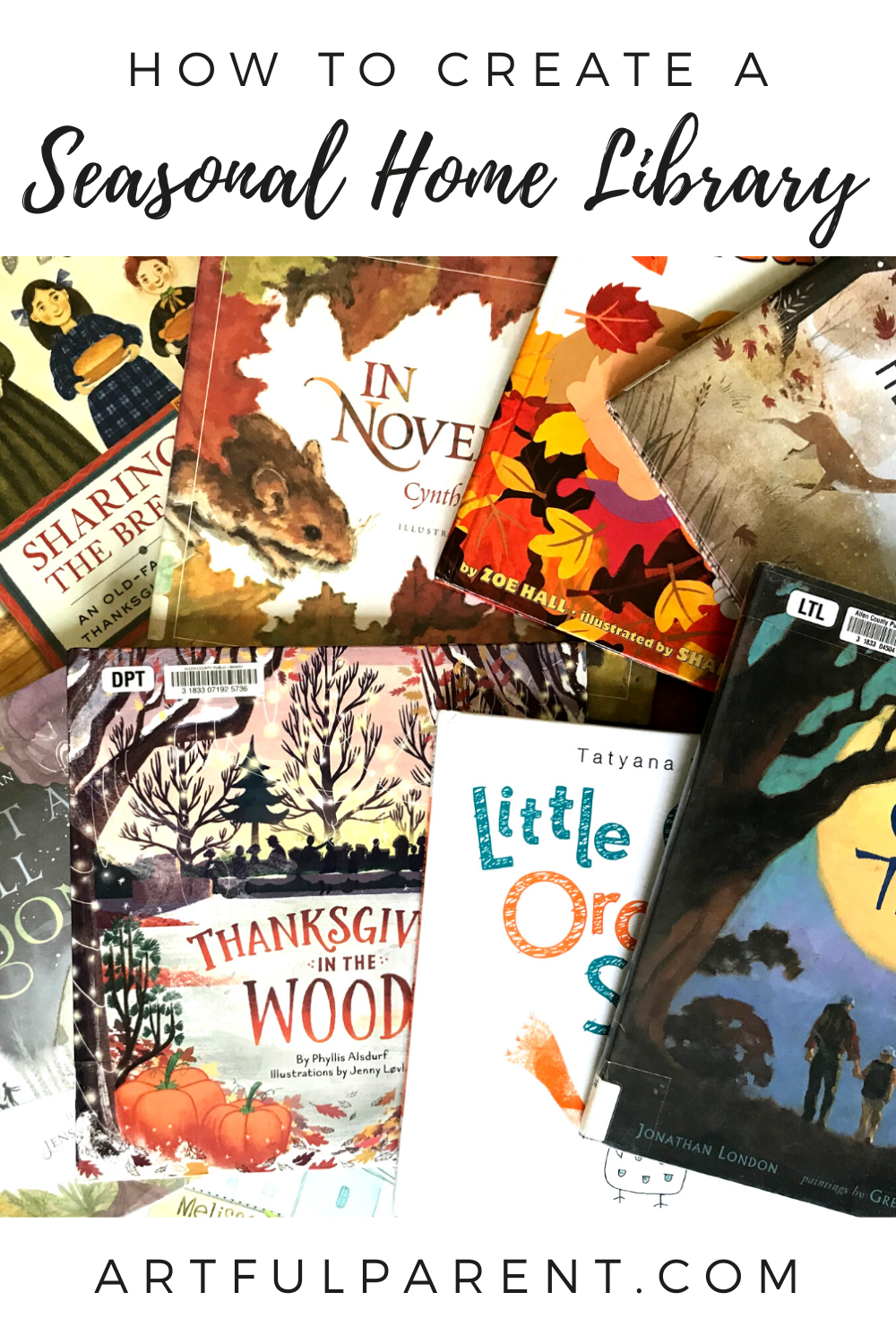 seasonal home library pinterest