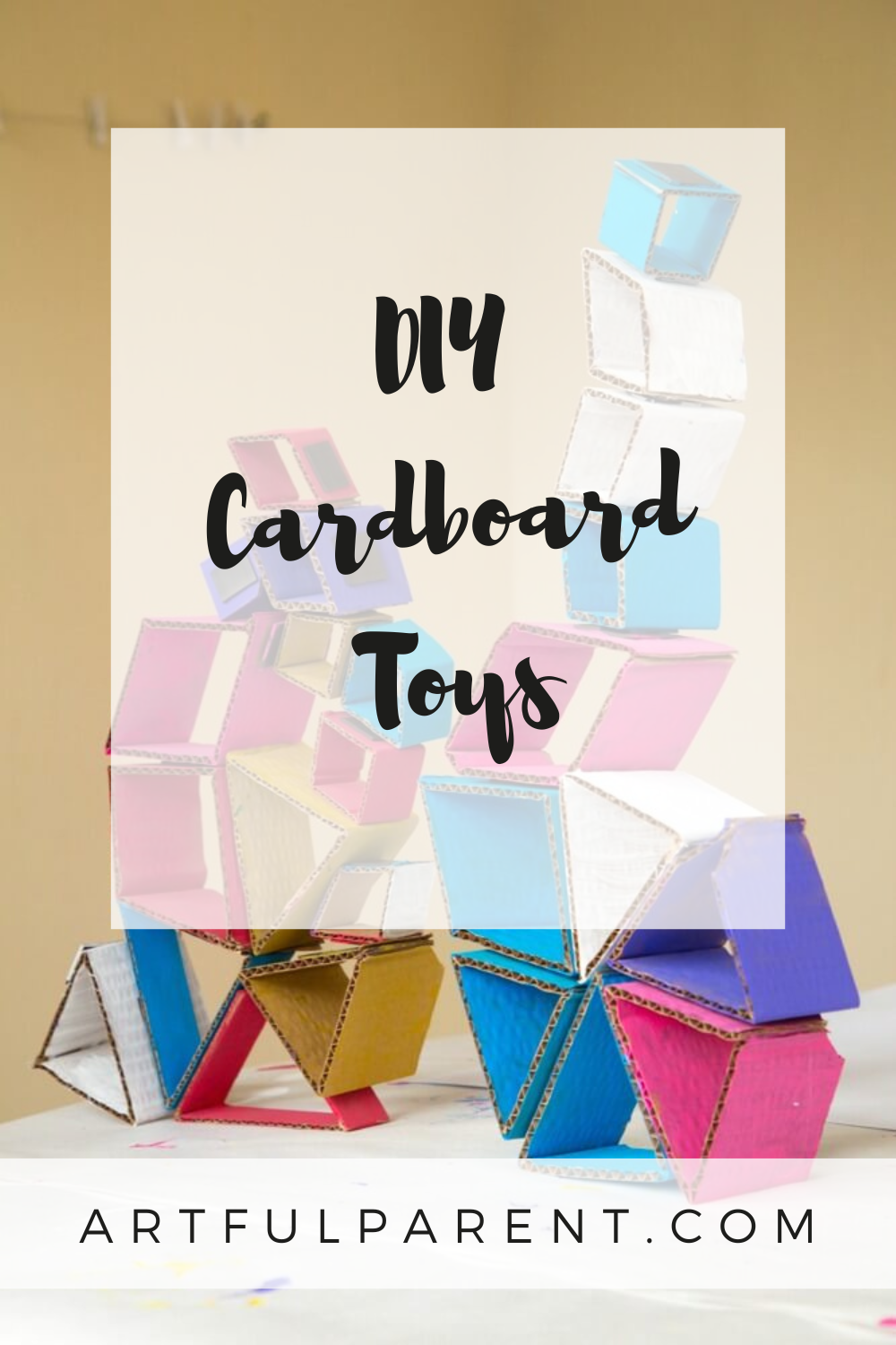 5 DIY Cardboard Toys You Can Make With Your Kids