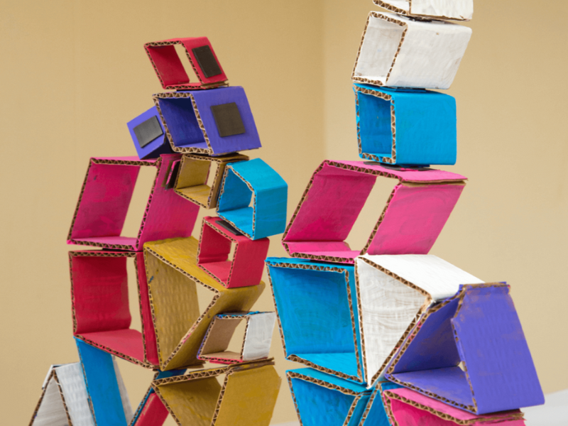 magnetic building set