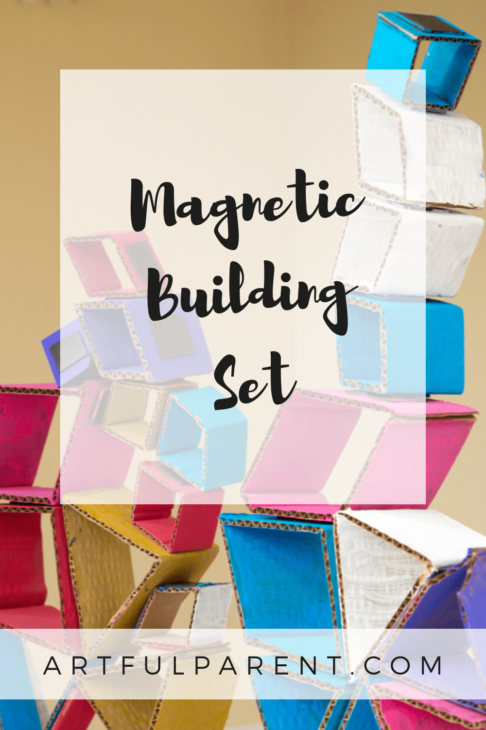 How to Make Your Own Magnetic Building Set with Cardboard