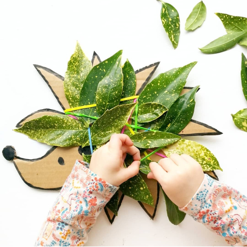leaf weaving