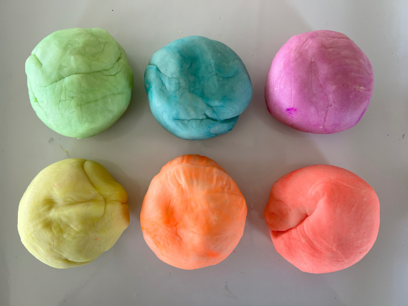 cooked playdough
