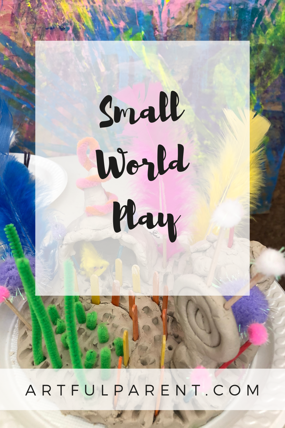 Creative Small World Play with Clay