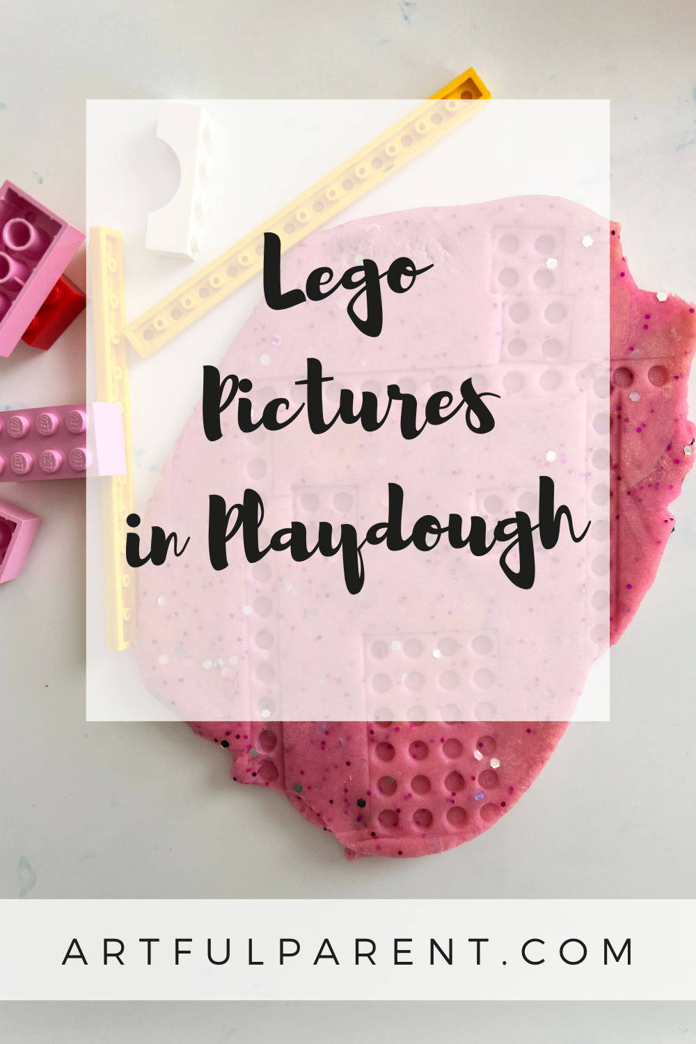 How to Use LEGOs to Make Pictures in Playdough