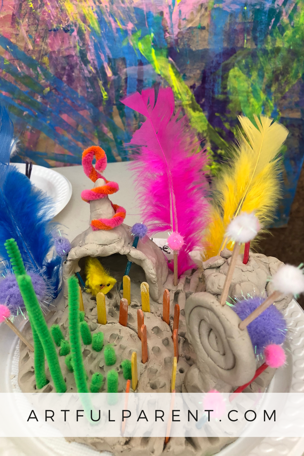 Creative Small World Play with Clay