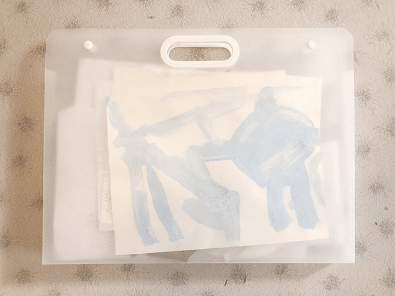 6 Easy Ways to Store Kids Artwork_Feature
