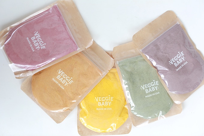 veggie baby finger paints