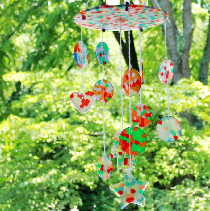 hanging suncatcher mobile