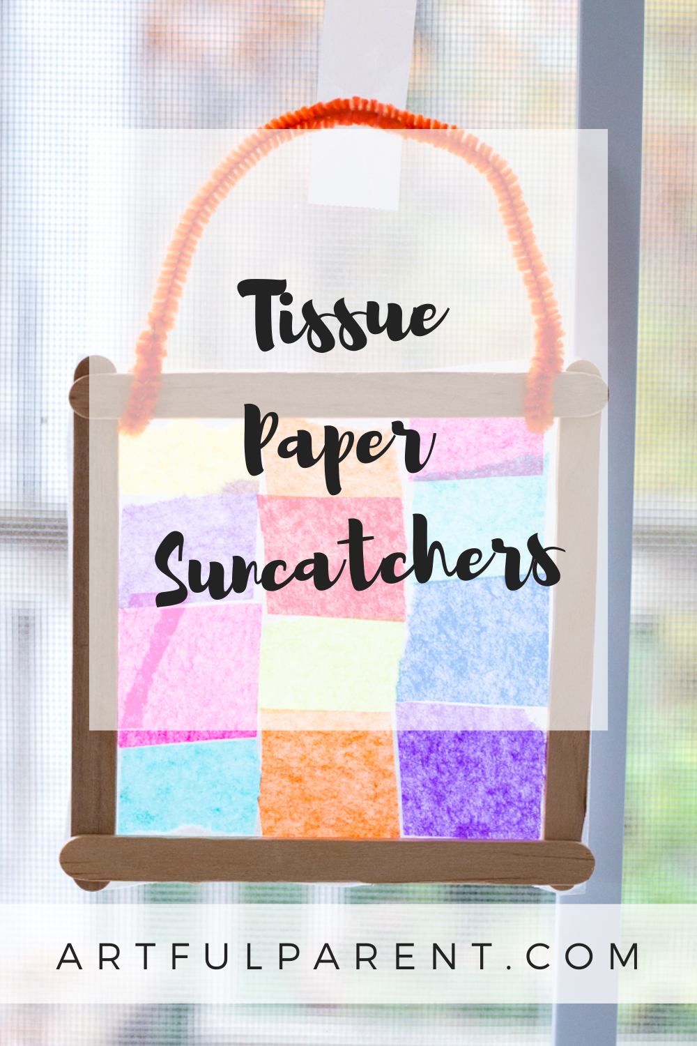 How to Make Tissue Paper Stained Glass