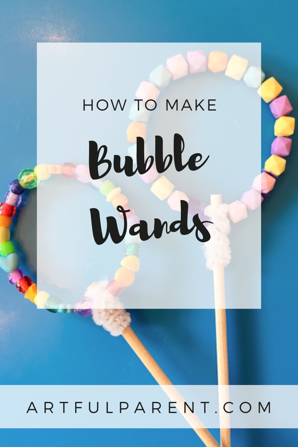 How to Make DIY Bubble Wands with Beads