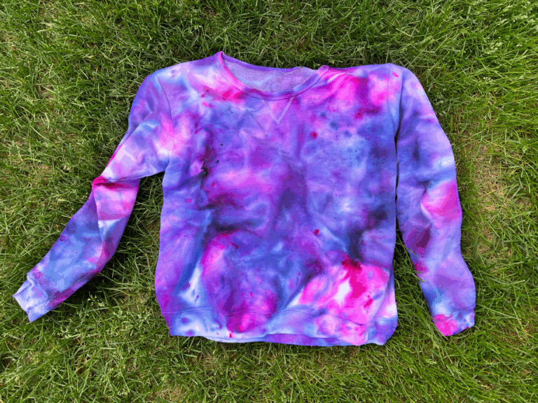 ice dyed sweatshirt