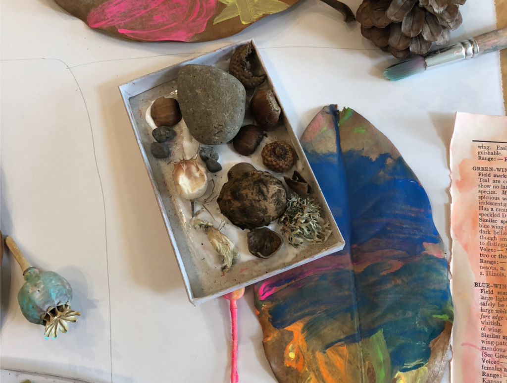 nature diorama fall craft ideas