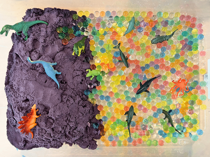 sensory play for kids