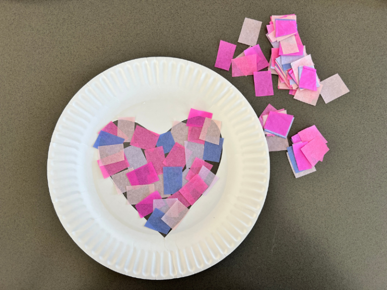 suncatcher heart plate