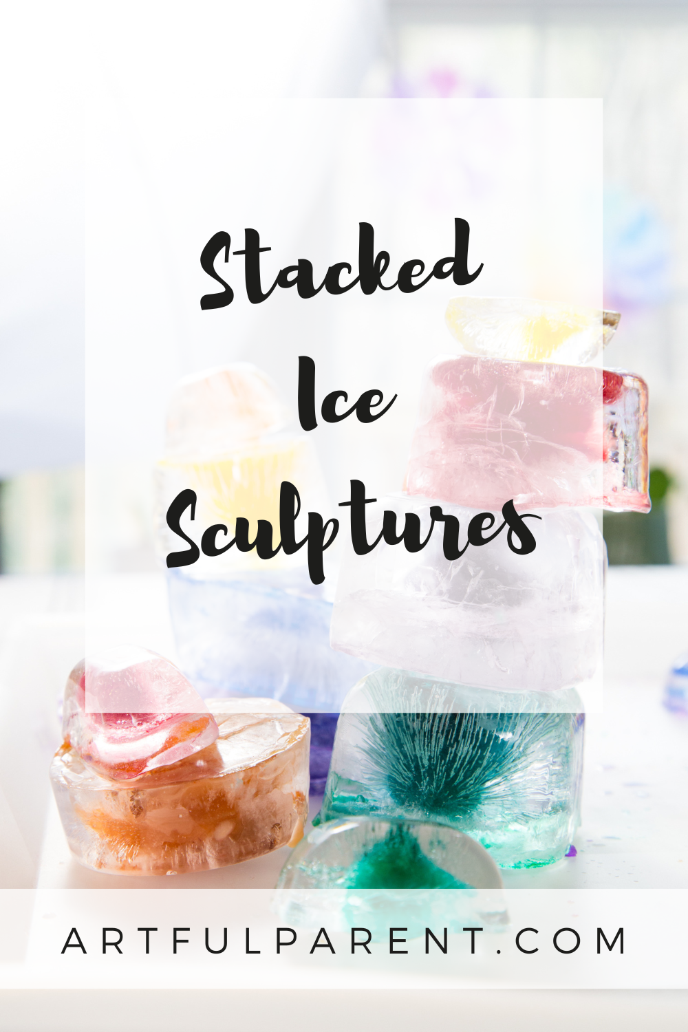 How to Make Stacked Ice Sculptures