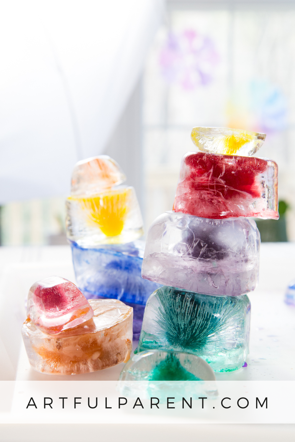 How to Make Stacked Ice Sculptures