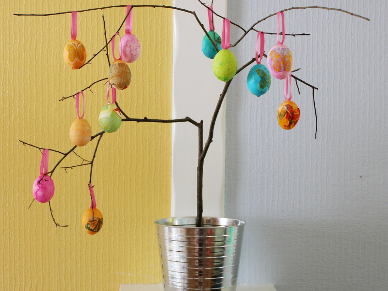 easter egg tree