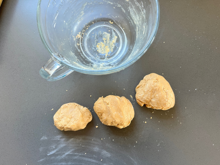 edible playdough balls