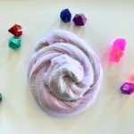 fluffy slime rolled up