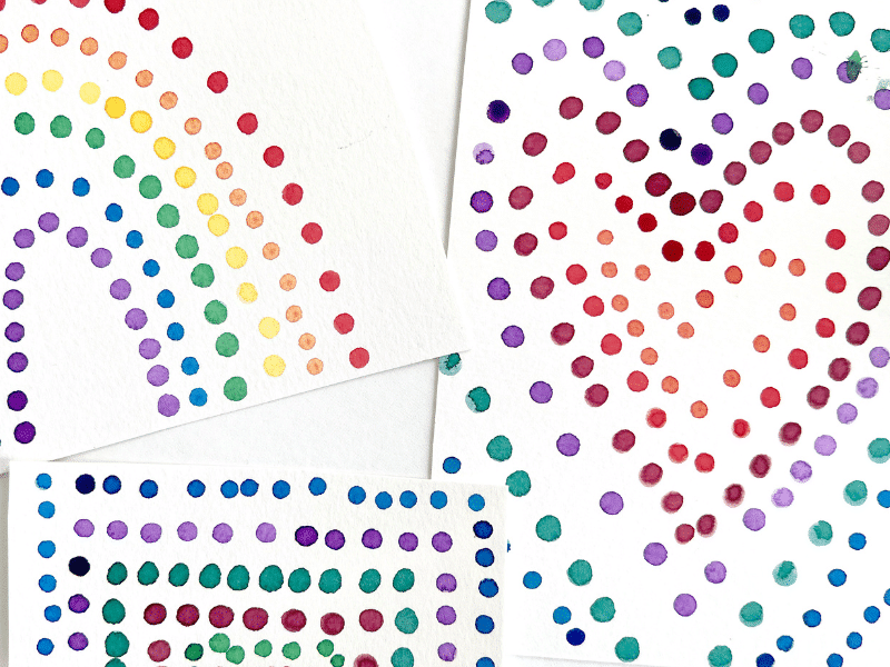 pointillism art for kids_feature